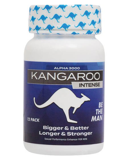 Kangaroo "Blue" For Him 12 Count Bottle