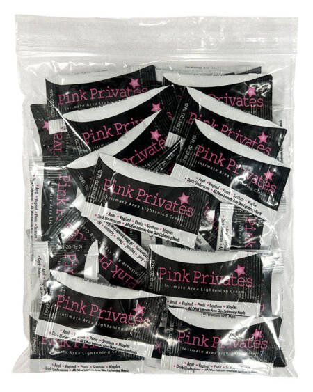 Pink Privates Lightening Cream Foil Bag of 50