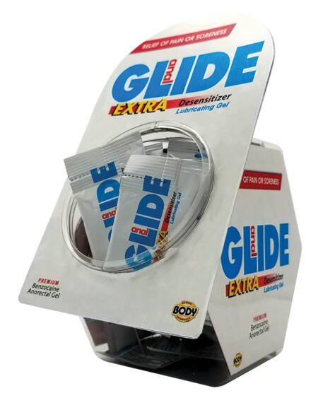 Anal Extra Glide Sample Packet Box of 50
