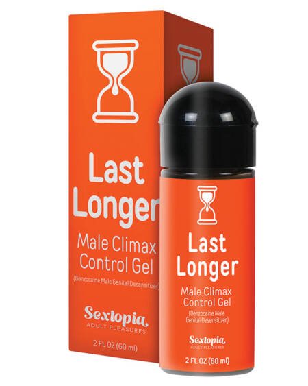 Sextopia Last Longer Male Climax Control Gel 2oz