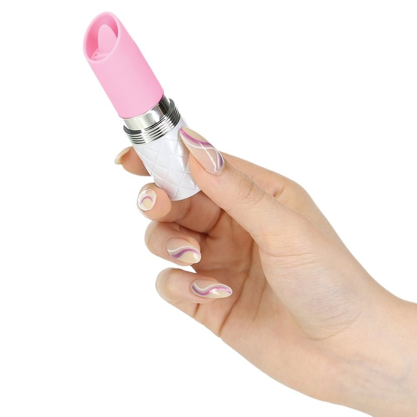 Pillow Talk Lusty Flickering Massager-Pink - Image 4