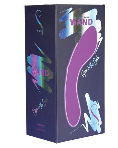 BMS The Mini Swan Wand Glow in the Dark-Purple