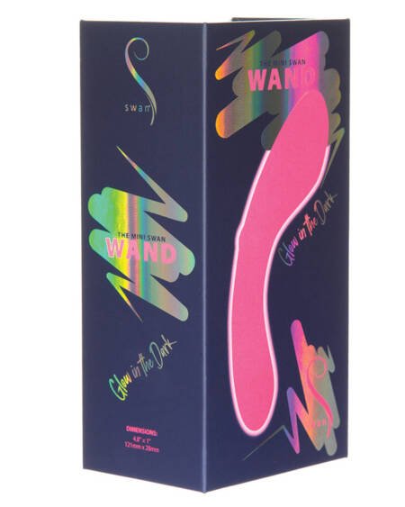 BMS The Mini Swan Wand Glow in the Dark-Pink
