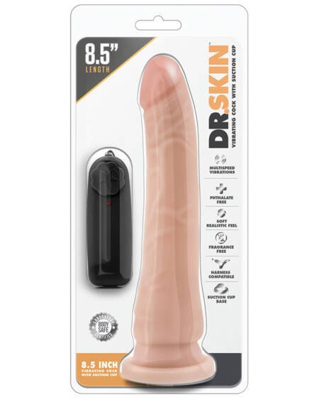 Dr. Skin Vibrating-Vanilla 8.5
