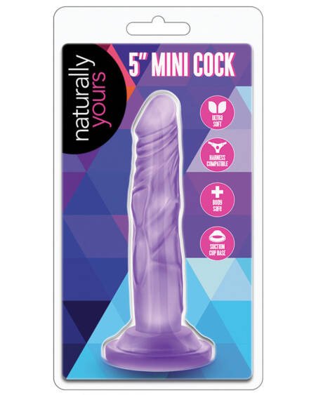 Naturally Yours Mini Cock-Purple 5