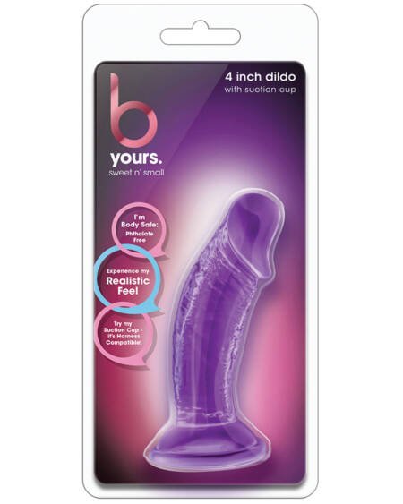 B Yours Sweet N' Small Dildo-Purple 4