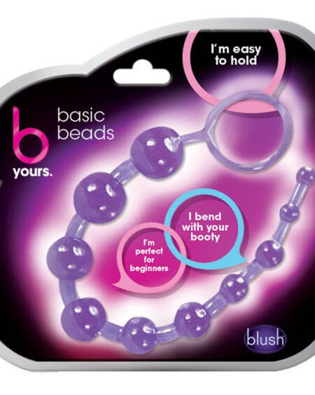 B Yours. Basic Beads-Purple