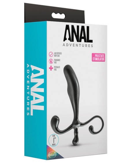 Anal Adventures Prostate Stimulator Black
