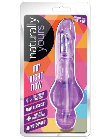 Naturally Yours Mr. Right Now-Purple 6.5