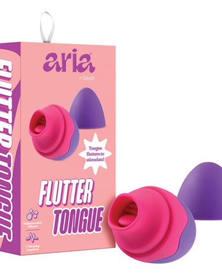 Aria Flutter Tongue-Purple 4.25