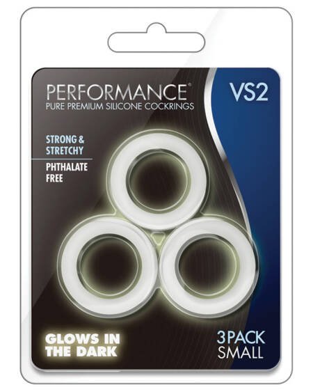 Performance VS2 Pure Premium Cockrings Small-GITD