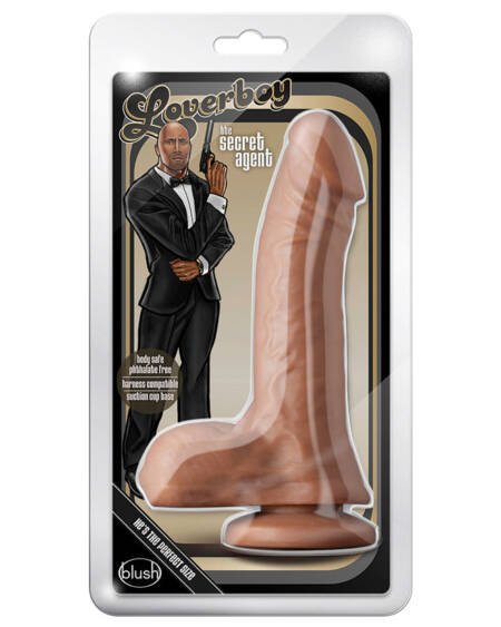 Loverboy The Secret Agent-Mocha 8.25"