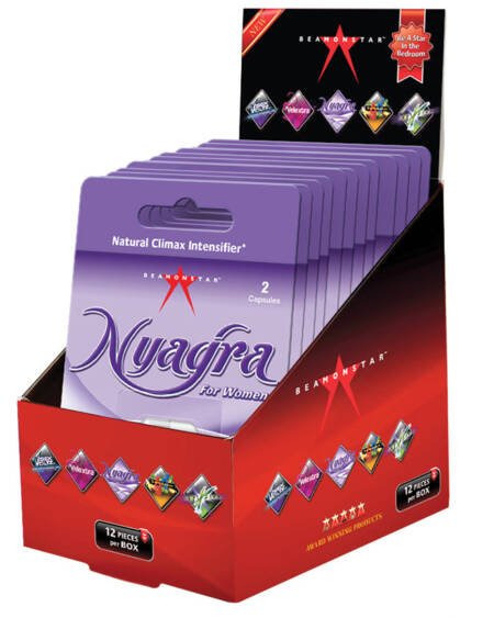 Nyagra 2 Pill Pack Display of 12
