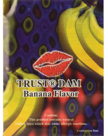 Dental Dam Condom-Banana