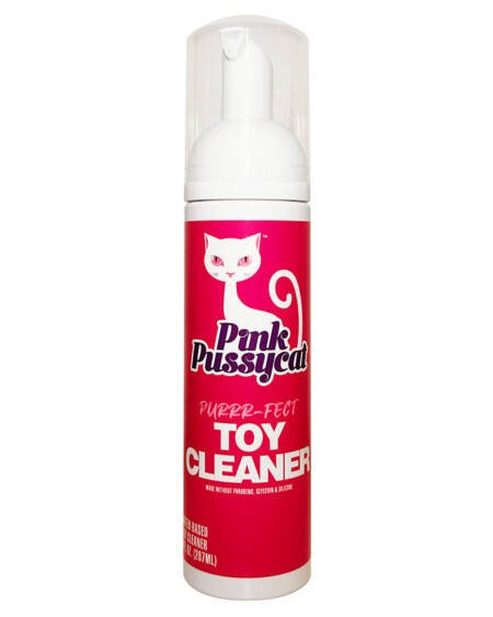 Pink Pussycat Toy Cleaner