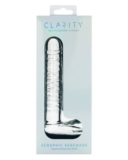 Clarity Glass Dildo Seraphic Serenade