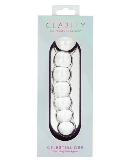Clarity Glass Dildo Celestial Orb