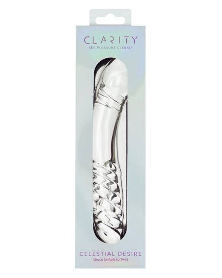 Clarity Glass Dildo Celestial Desire