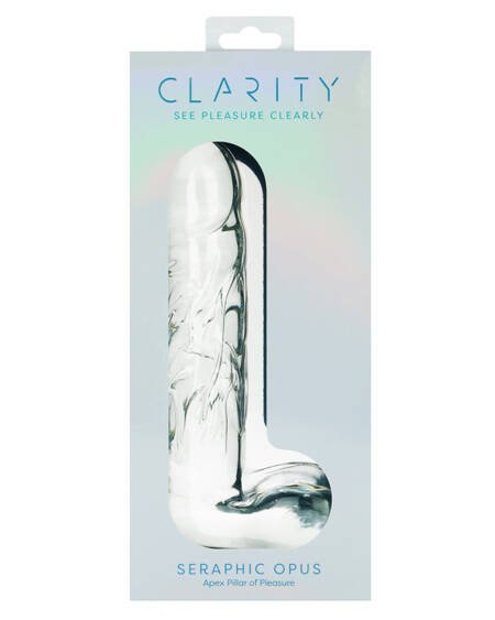 Clarity Glass Dildo Seraphic Opus