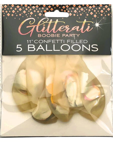 Glitterati Boobie Confetti Balloons