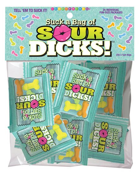 Suck A Bag of Sour Dicks Bag of 25