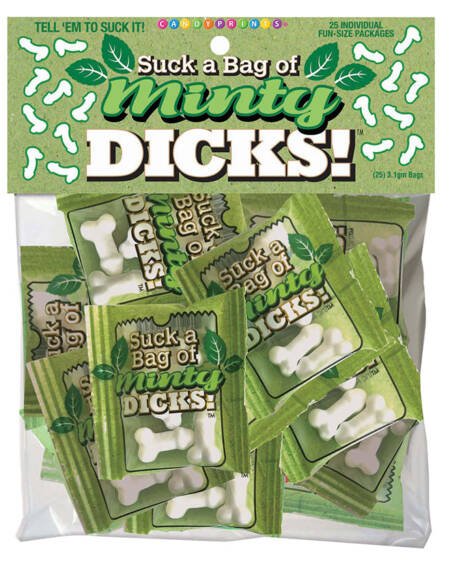 Suck A Bag of Minty Dicks Bag of 25