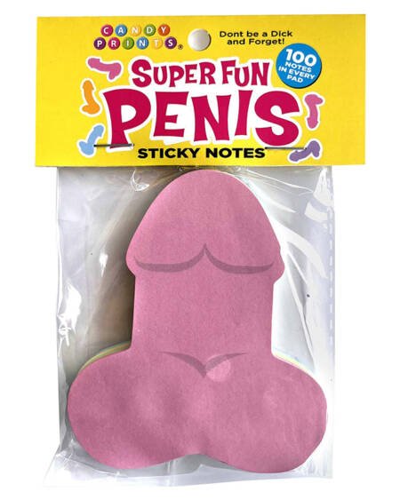 Super Fun Penis Sticky Notes