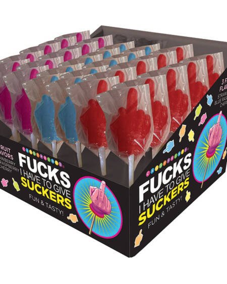 Last Fuck Lollipops Display of 30