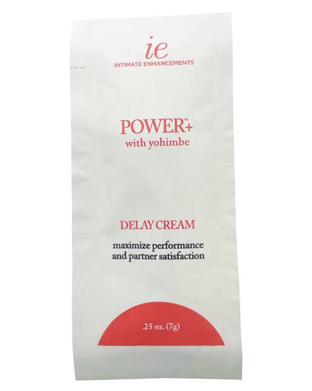Power + Delay Cream Foil .25oz Bag of 48