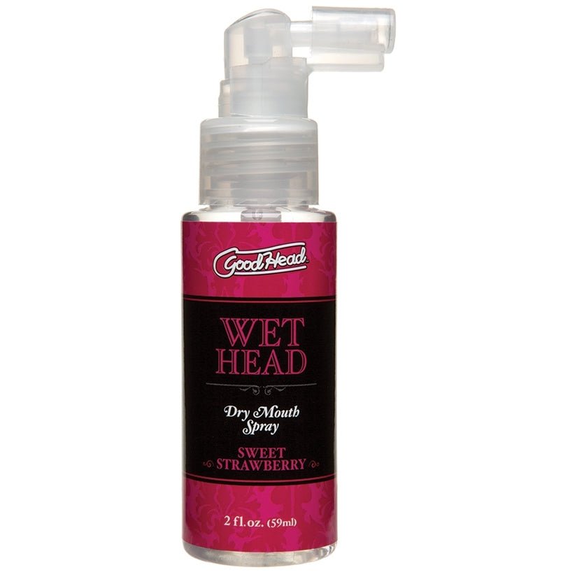 GoodHead Wet Head Dry Mouth Spray-Strawberry 2oz - Image 2