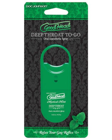 GoodHead Deep Throat Spray To Go-Mint .33oz