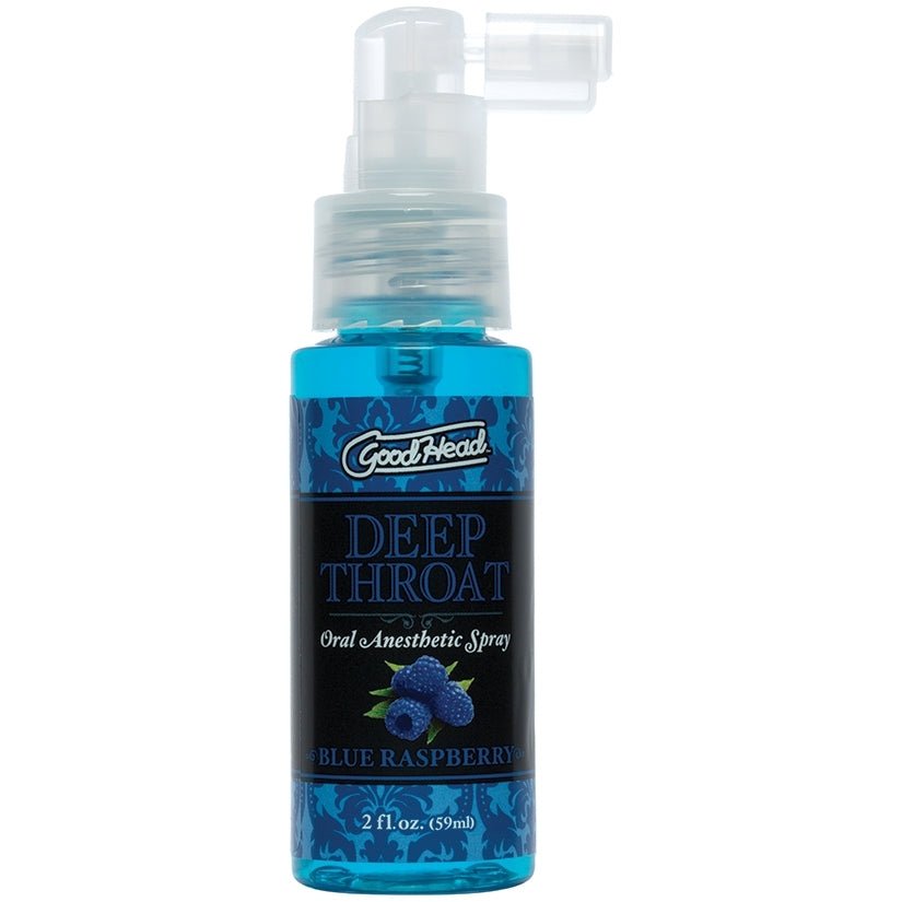 GoodHead Deep Throat Spray-Blue Raspberry - Image 2
