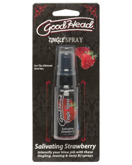 GoodHead Tingle Spray-Salivating Strawberry 1oz