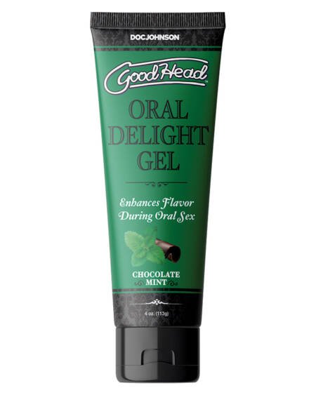 GoodHead Oral Delight Gel-Chocolate Mint 4oz Bulk