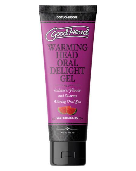 GoodHead Warming Head Oral Delight Gel Watermelon 4oz Bulk
