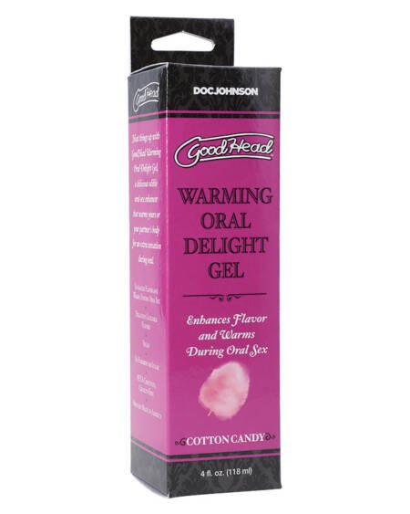 GoodHead Warming Head Oral Delight Gel-Cotton Candy 4oz