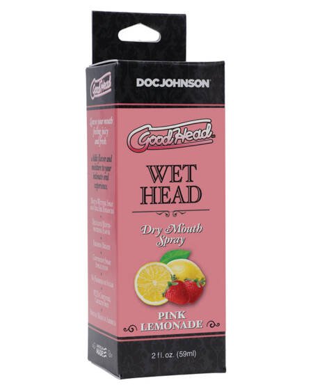 GoodHead Wet Head Dry Mouth Spray-Pink Lemonade 2oz