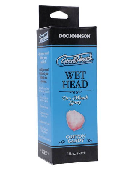 GoodHead Wet Head Dry Mouth Spray-Cotton Candy 2oz