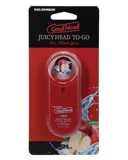 GoodHead Juicy Head Dry Mouth Spray To Go-Apple 0.30oz