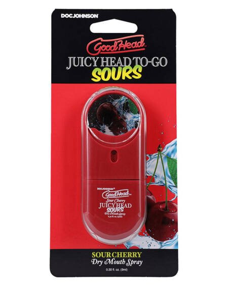 Goodhead Juicy Head Dry Mouth Spray To Go-Sour Cherry .30oz