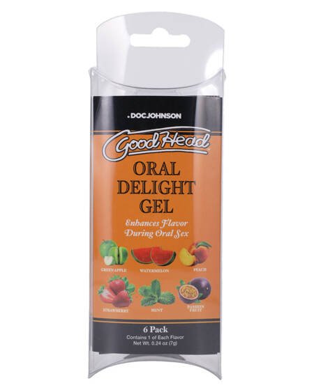 GoodHead Oral Delight Gel Pack of 6 0.24oz