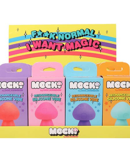 Mochi Mushroom Vibe Display of 12