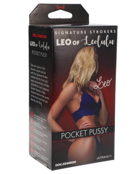 Signature ULTRASKYN Strokers Leo of Leolulu Pocket Pussy-Vanilla