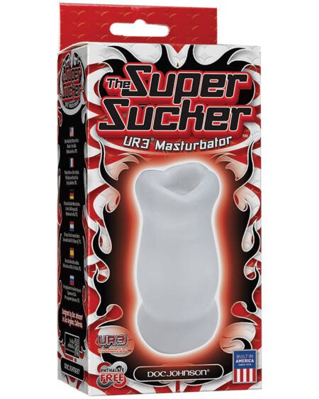 Super Sucker UR3 Masturbator-Clear