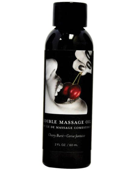 Earthly Body Edible Massage Oil-Cherry 2oz