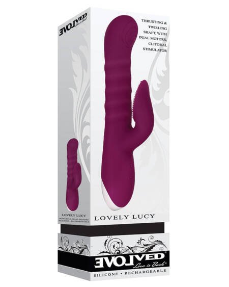 Evolved Lovely Lucy-Burgundy