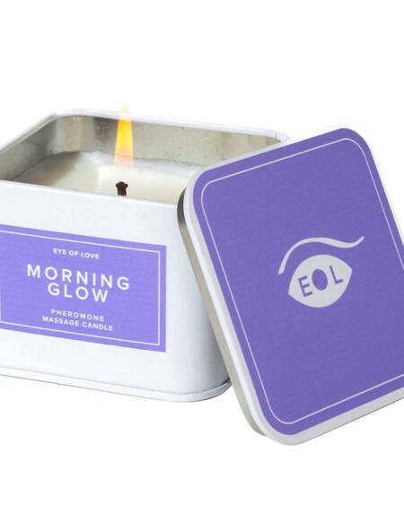 Eye of Love Pheromone Massage Candle-Morning Glow 6oz