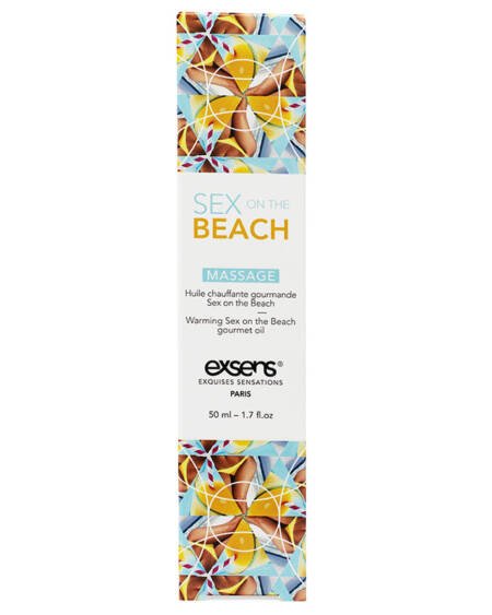 Exsens Warming Gourmet Massage Oil-Sex on The Beach 1.7oz