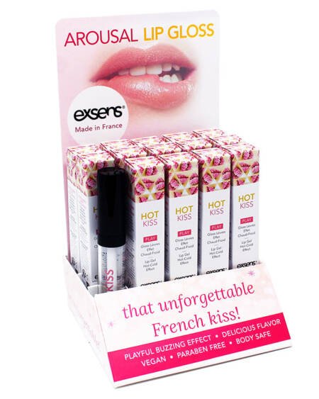 Exsens Hot Kiss Strawberry Display of 14pc