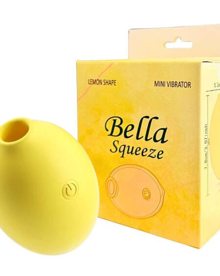 Bella Squeeze Lemon Shaped Mini Vibrator